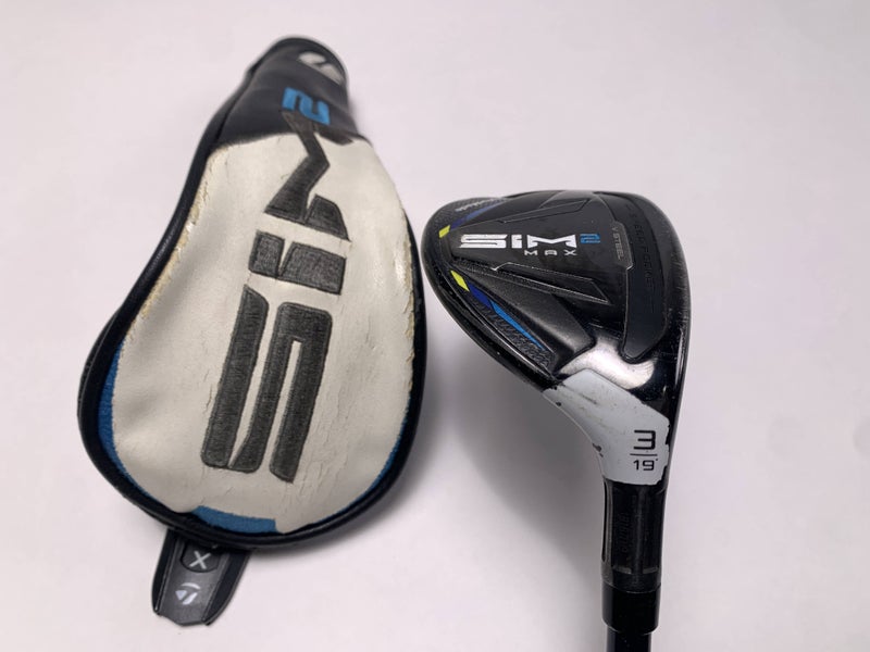 TaylorMade SIM2 MAX Rescue 3 Hybrid 19* Fujikura Ventus Blue 6R Regular RH HC