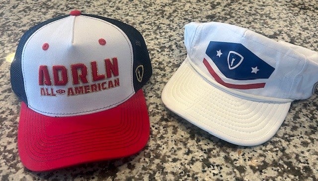 Adrenaline lacrosse All American hats NEW lot of 2
