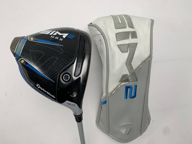 TaylorMade SIM2 MAX Driver 12* Aldila NV Blue 45g Ladies Graphite Womens RH HC