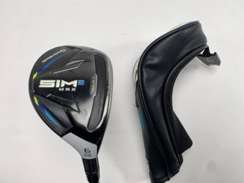 TaylorMade SIM2 MAX Rescue 6 Hybrid 28* Fujikura Ventus Blue 5A Senior RH HC