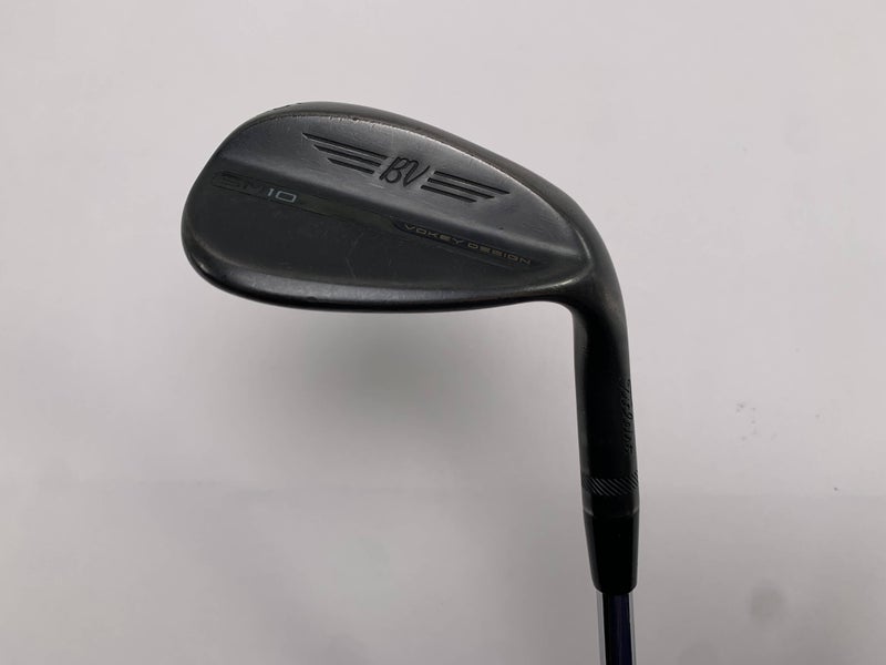 Titleist Vokey SM10 Jet Black Sand Wedge SW 56* 12 D-Grind Project X 6.0 Mens RH