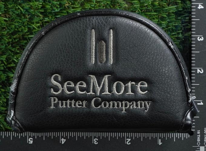 SEEMORE MALLET PUTTER HEADCOVER BLACK ~ LOOK!!