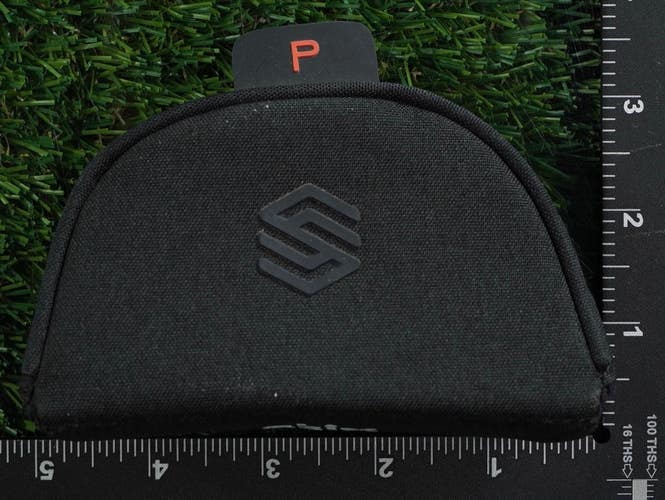 STIX MALLET PUTTER HEADCOVER MAGNETIC BLACK ~ LOOK!!