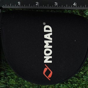NOMAD MALLET PUTTER HEADCOVER RH BLACK / RED ~ LOOK!!