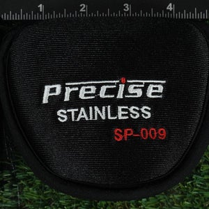 PRECISE STAINLESS SP-009 MALLET PUTTER HEADCOVER BLACK ~ LOOK!!