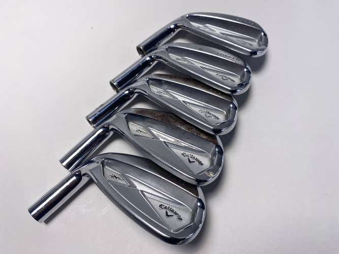 Callaway X Forged Iron Set 5-PW HEADS ONLY Mens LH No 9 iron