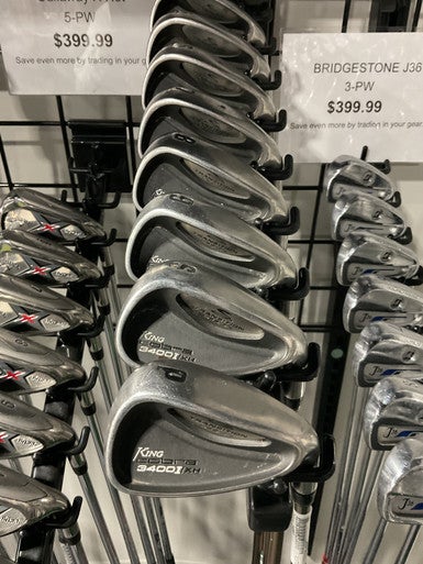 Used Cobra 3400I Mens Iron Set RH 4I-PW 11834-S000043512