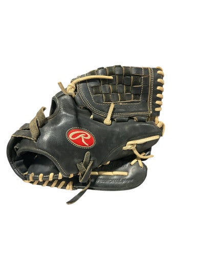 Used Rawlings HEART OF THE HIDE BB/SB Glove RH Throw Black 12" 11834-S000043502