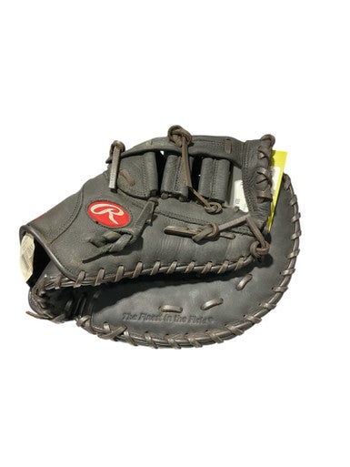 Used Rawlings PREMIUM SERIES BB/SB First Base RH Throw Black 12 1/2" 11834-S000043503