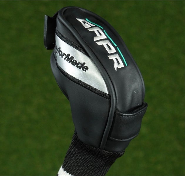 TAYLORMADE GAPR HYBRID HEADCOVER BLACK / WHITE / GREEN WITH CHANGEABLE NUMBERS