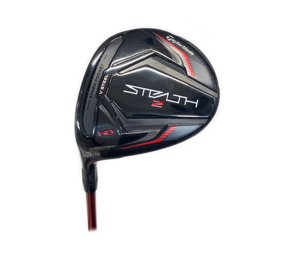 LH TaylorMade Stealth 2 HD 16* 3 Wood Graphite Speeder NX 50-R Regular Flex