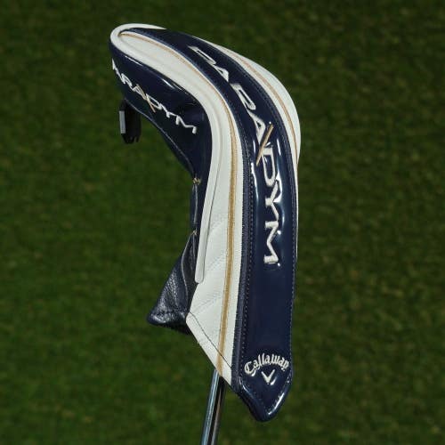 CALLAWAY PARADYM HYBRID HEADCOVER WHITE / BLUE ~ LOOK!!
