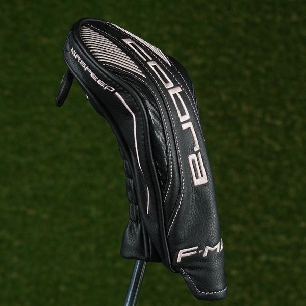 COBRA F-MAX AIRSPEED HYBRID HEADCOVER BLACK / PINK WITH CHANGEABLE NUMBERS
