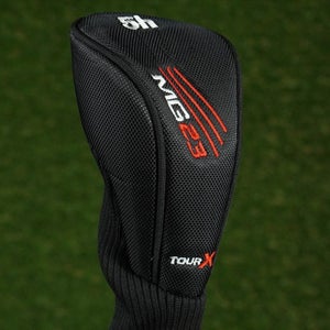MERCHANTS OF GOLF TOUR X MG 23 5 HYBRID HEADCOVER 5H BLACK / RED ~ LOOK!!