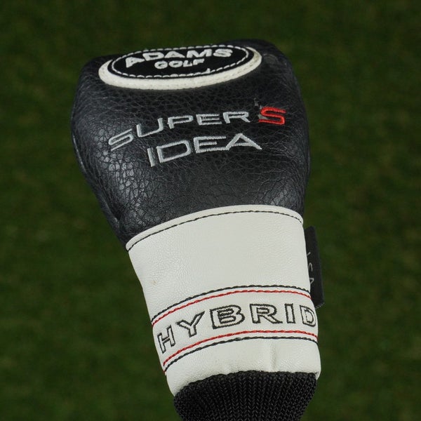 ADAMS SUPER S IDEA HYBRID HEADCOVER BLACK / WHITE ~ LOOK!!