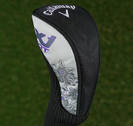 CALLAWAY XJ HOT 5 HYBRID HEADCOVER 5H JUNIOR KIDS YOUTH BLACK / GRAY / PURPLE