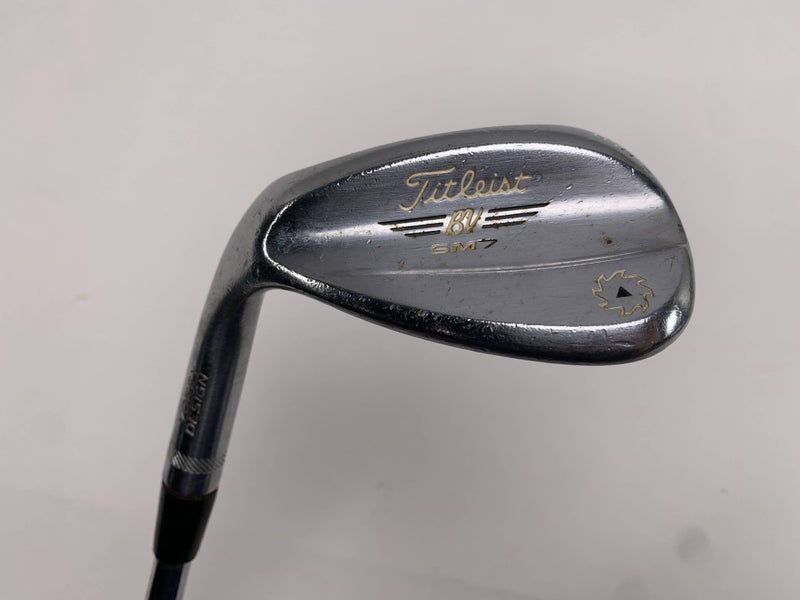 Titleist Vokey SM7 Tour Chrome Lob Wedge LW 58* DG S300 120g Stiff Steel Mens LH