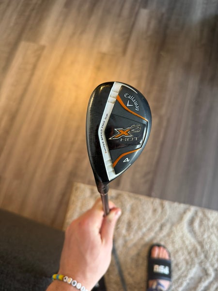 Men's Callaway X2 Hot Left Hand Hybrid Regular Flex 4H (Used)