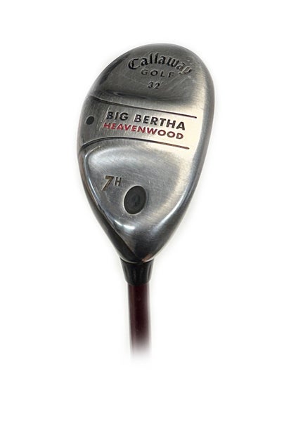 Callaway Big Bertha Heaven Wood 32* 7 Hybrid Graphite RCH 75w Regular Flex