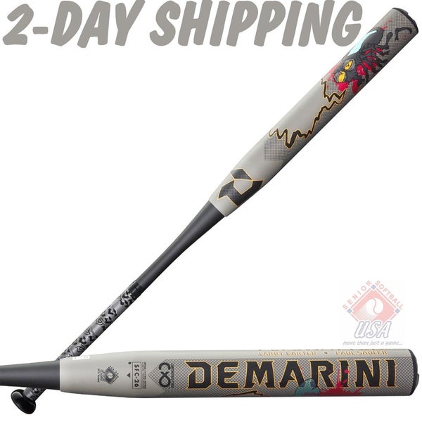 NEW-NO WRAPPER | 2026 DeMarini FLYSWATTER 34"/27 oz SSUSA 13" Senior Slowpitch Bat | FAST SHIP