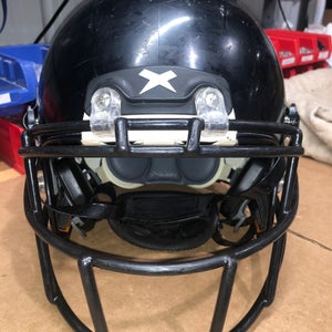 USED XENITH X2E+ YOUTH FOOTBALL HELMET - LARGE - BLACK