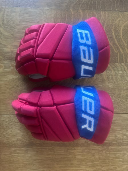Bauer Vapor Elite Gloves 14" Pro Stock Assabet Valley (Like New)