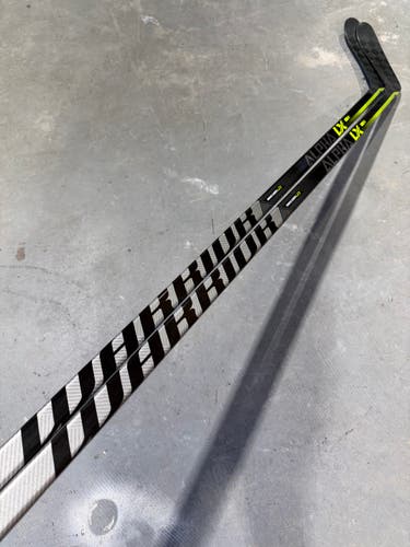 2 Pack Warrior Alpha LXPRO Pro Stock Hockey Stick Grip 90 Flex P28 Curve Left 8217