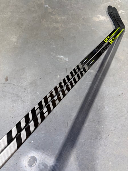 2 Pack Warrior Alpha LXPRO Pro Stock Hockey Stick Grip 90 Flex P28 Curve Left 8217