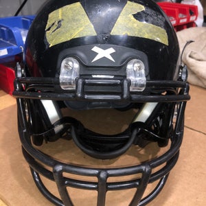 USED XENITH X2E+ YOUTH FOOTBALL HELMET - LARGE - BLACK