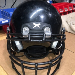 USED XENITH X2E+ YOUTH FOOTBALL HELMET - LARGE - BLACK