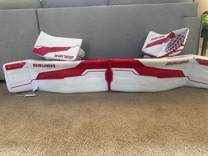 35" Bauer Supreme Shadow Regular Goalie Full Set (New)