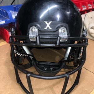 USED XENITH X2E+ YOUTH FOOTBALL HELMET - LARGE - BLACK