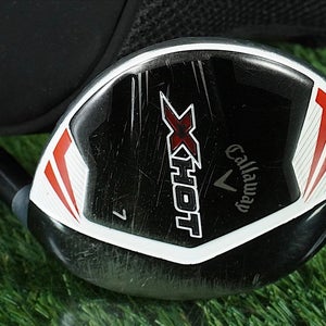 CALLAWAY X HOT 7 WOOD FAIRWAY PROJECT X REGULAR FLEX WITH HEADCOVER & NEW GRIP!