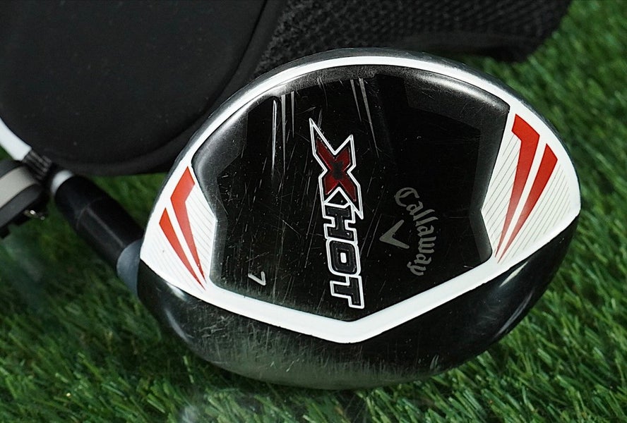 CALLAWAY X HOT 7 WOOD FAIRWAY PROJECT X REGULAR FLEX WITH HEADCOVER & NEW GRIP!