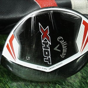 CALLAWAY X HOT 5 WOOD FAIRWAY PROJECT X REGULAR FLEX WITH HEADCOVER & NEW GRIP!