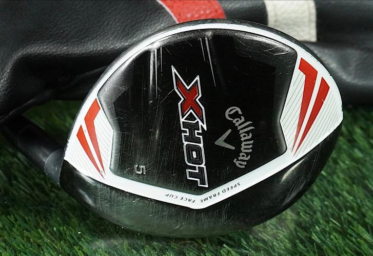 CALLAWAY X HOT 5 WOOD FAIRWAY PROJECT X REGULAR FLEX WITH HEADCOVER & NEW GRIP!