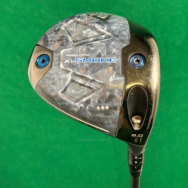 Callaway Paradym Ai Smoke Triple Diamond 9 Driver Tensei Blue 55-S Stiff w/HC