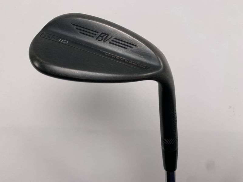 Titleist Vokey SM10 Jet Black Lob Wedge LW 60* 10 Bounce S-Grind Wedge Mens RH