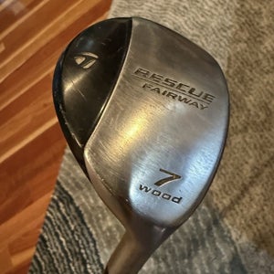 TaylorMade Rescue Fairway 7-wood. Graphite shaft. M.A.S.2. S-Flex RH 41"
