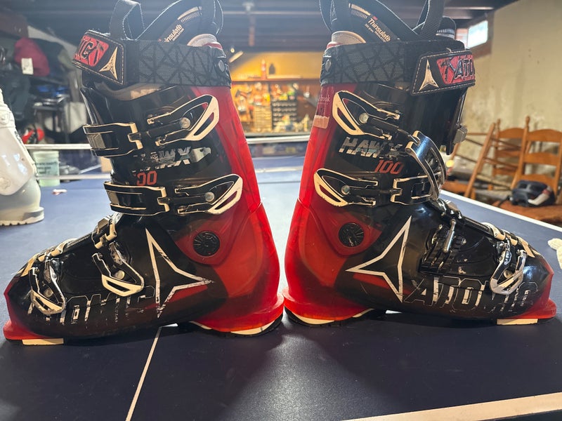 Mondo 27 & 27.5 Men's Atomic Hawx Racing Ski Boots Medium Flex (Used)