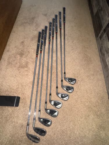 Men's 2013 Nike VR S Covert Right Handed Iron Set Stiff Flex (Used)