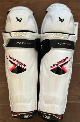 Bauer Vapor Flypro 12" Junior Shin Pads (New)