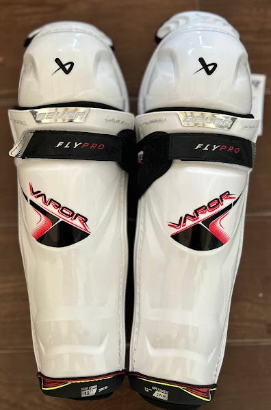 Bauer Vapor Flypro 12" Junior Shin Pads (New)