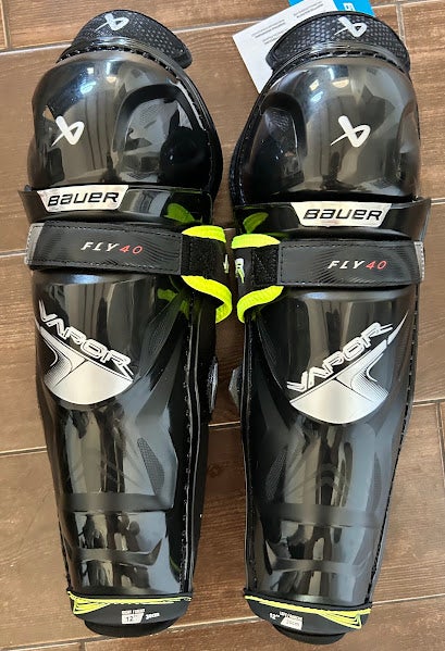 Bauer Vapor Fly 40 12" Junior Shin Pads (New)
