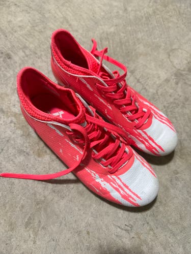 Pink Women's Size M 6.0 (W 7.0) Molded Cleats Cleats (Used)