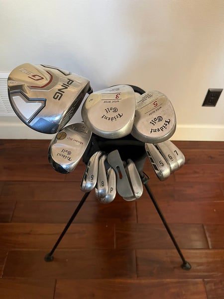 Golf Clubs Left Handed, Starter Set, w/bag