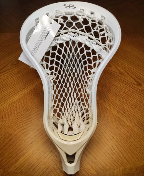 New White Boombah Compressor Strung W/Signiture Magic Mesh