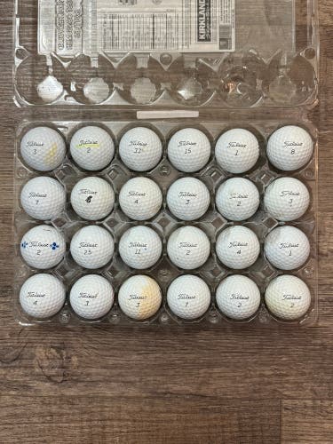 24 Titleist Pro V1 Golf Balls - 2025 Model Only