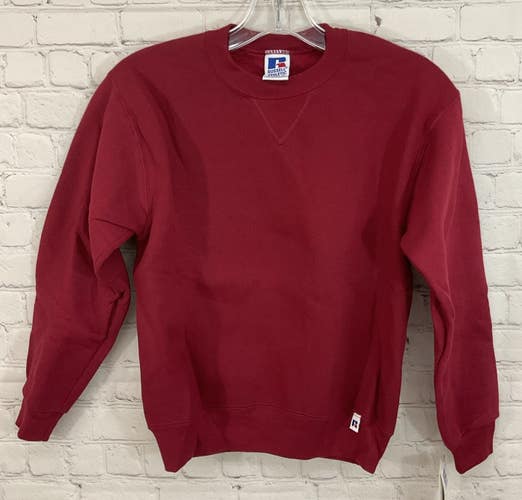 Russell Athletic 99809B0 Kid's NuBlend Long-Sleeve Sweatshirt Cardinal Red MD