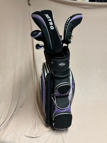 Nitro Right Handed Clubs (Full Set) 9 Pieces (Used)